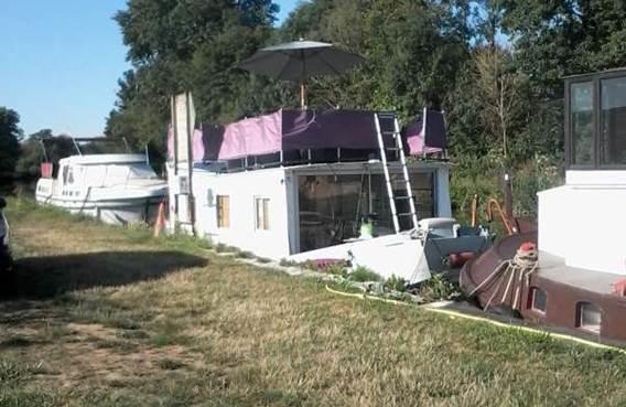 Hotel Bateau Houseboat Camille Donchery Exterior foto